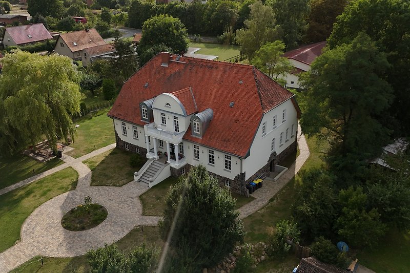 Luftbild Gutshaus