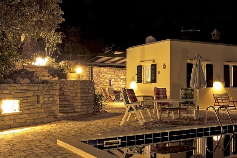 Villa Ilios by night