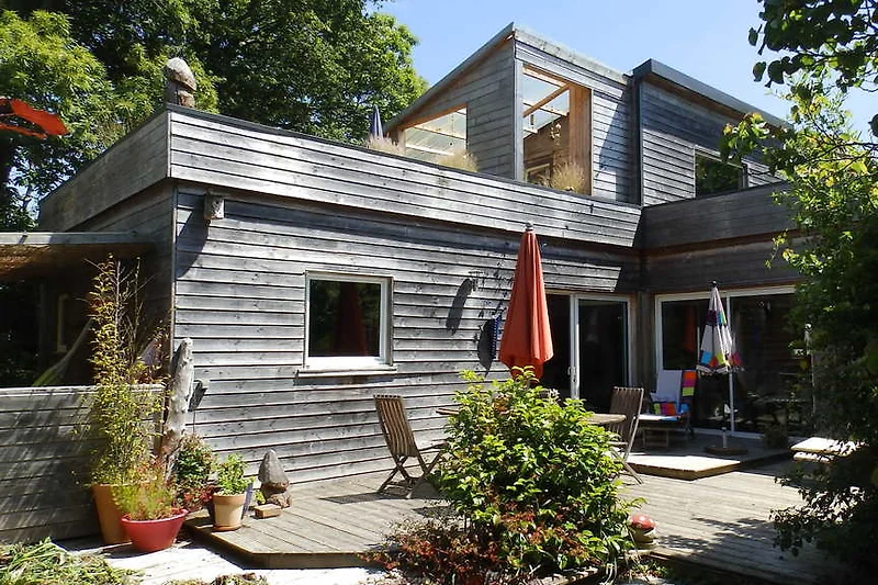 Ecologische villa op een rustige locatie nabij de zee