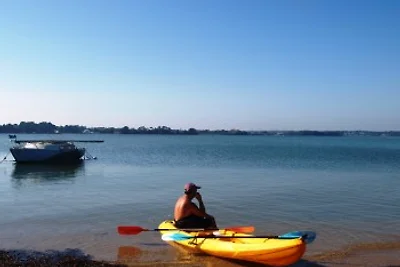 Ökologische Villa mit kayak, Paddle