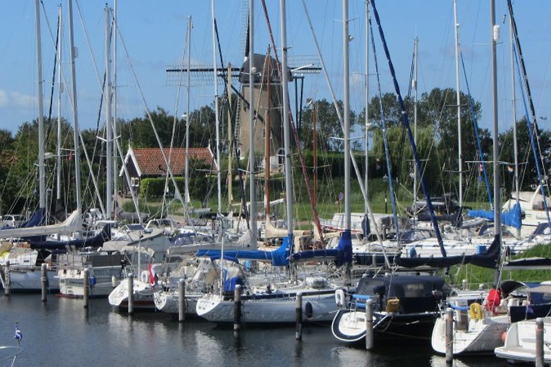 Yachthafen in Brouwershaven