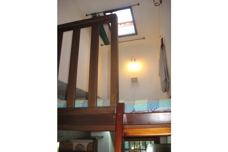the second bedroom on the hanging floor