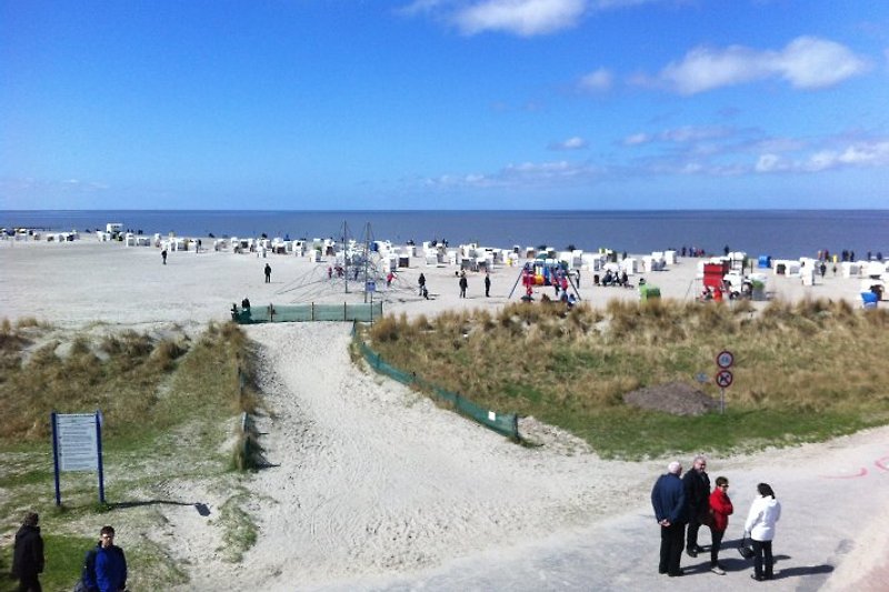 Plaża w Norddeich