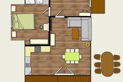 Ferienhaus  MEER BEI UNS