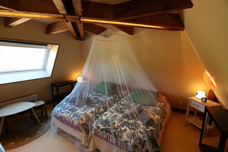Une chambre sous les toits, douce et romantique
