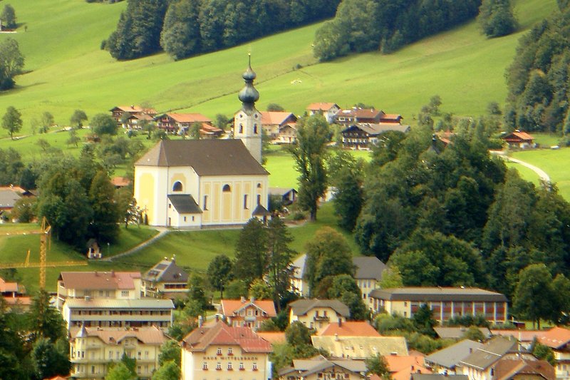 Blick auf Ruhpolding