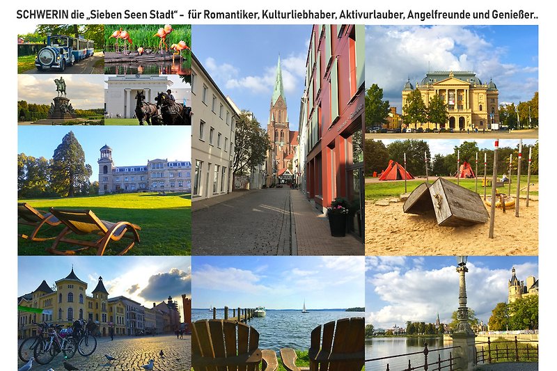 Schwerin.. für Romantiker, Kultur-& Naturliebhaber, Aktivurlauber, Angelfreunde und Genießer