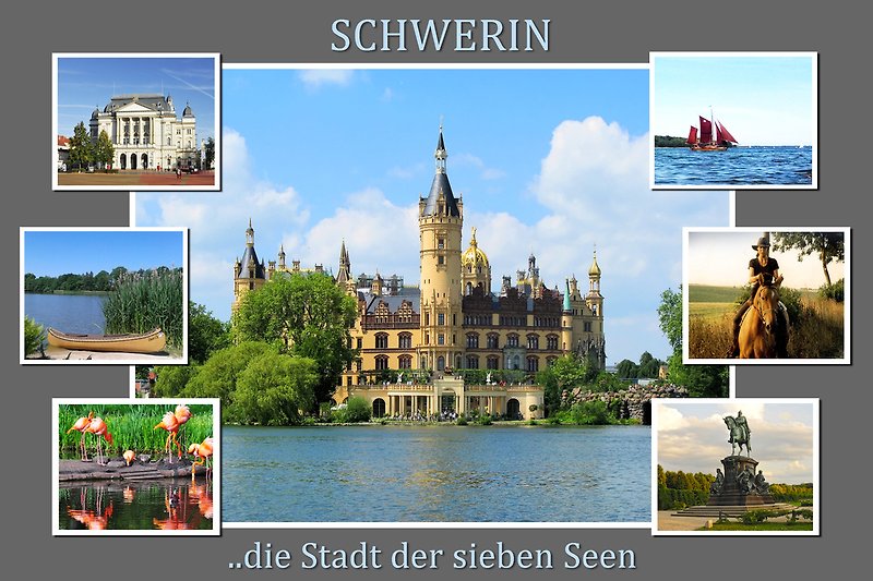 Schwerin, die Stadt der sieben Seen
