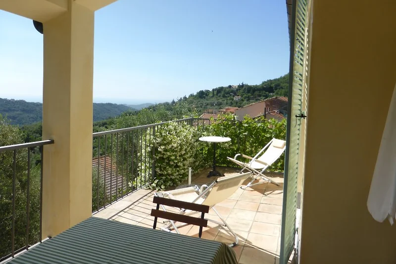 Balkon mit Meerblick