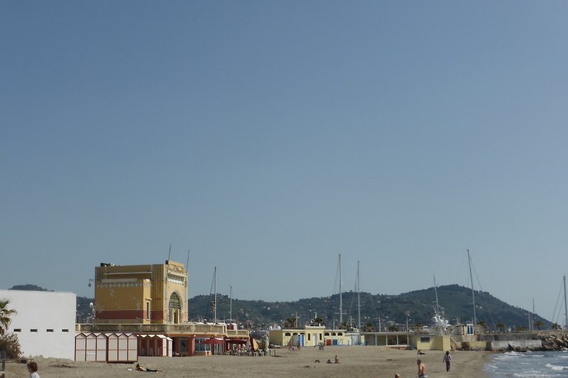 Strand in Imperia, Porto Maurizio