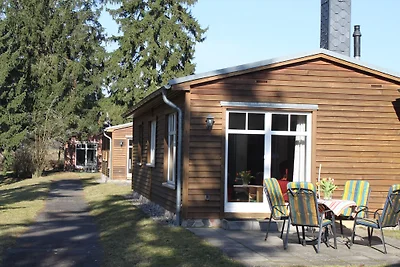 Cabina di legno con sauna