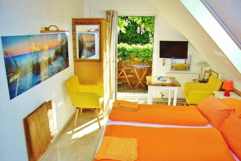 Studio mit Balkon der Ostsee Hotel-Pension