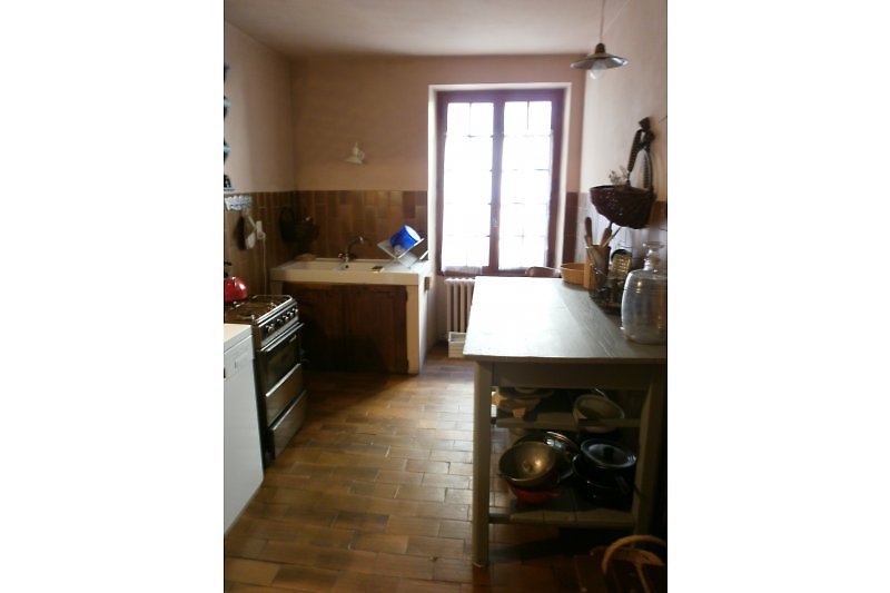 View into the kitchen