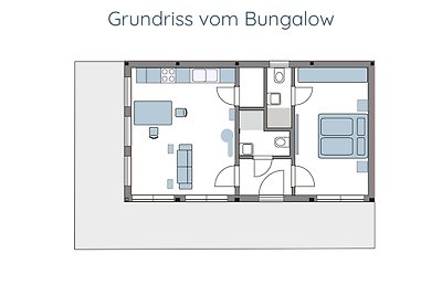 Bungalow am Schlabornsee mit Kanu