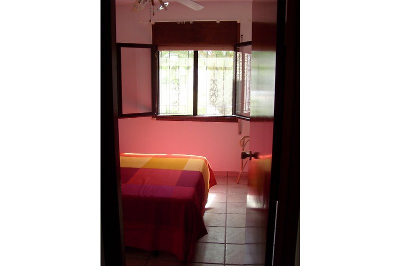 One of the 2 bedrooms