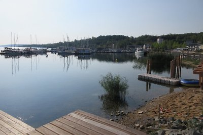 Seehaus Arielle en el lago Geiseltal