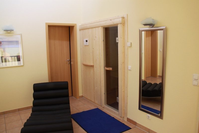 Maisonette area with small sauna