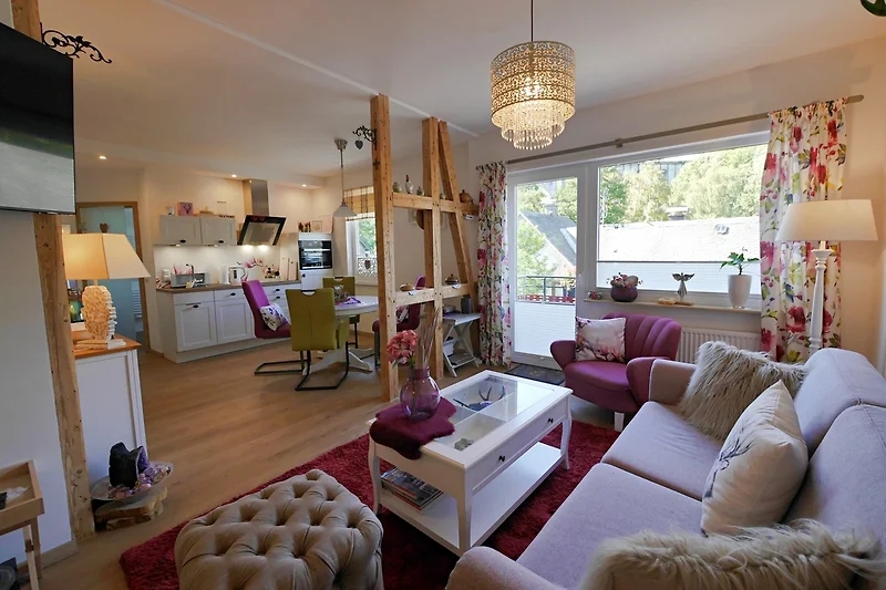 Upland-Flair Ferienwohnung Blumenwiese****