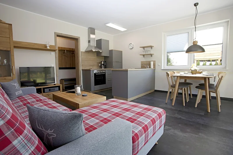 Komfort-Ferienwohnung BERGSICHT**** in Zentrumsrandlage