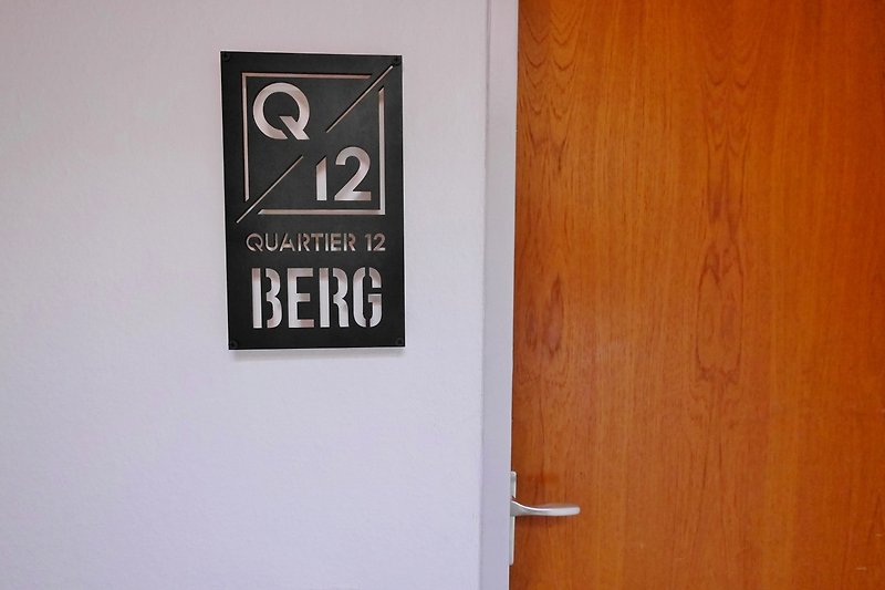 Quartier12 - Willkommen in der Fewo BERG***