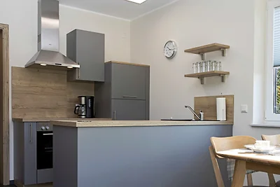 Fewo BERGSICHT + Garten im Zentrum