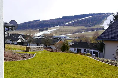Fewo BERGSICHT + Garten im Zentrum