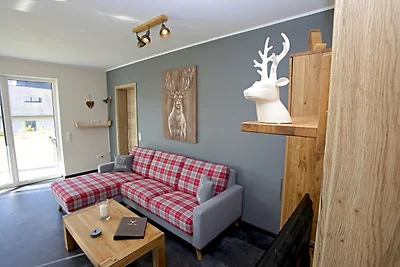 Fewo BERGSICHT + Garten im Zentrum