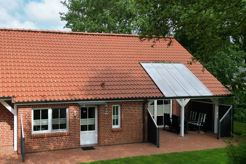 Eingang Landhaus Kolbe Wohnung 2
