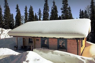 Modernes Blockhaus in Jämtland