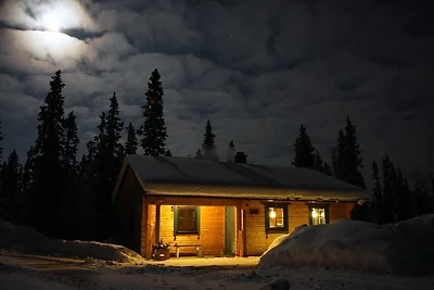Moderna casetta di legno nello Jämtland
