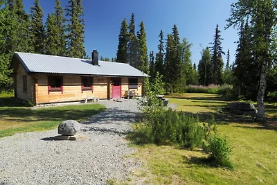 Helles Blockhaus im Ovikengebirge