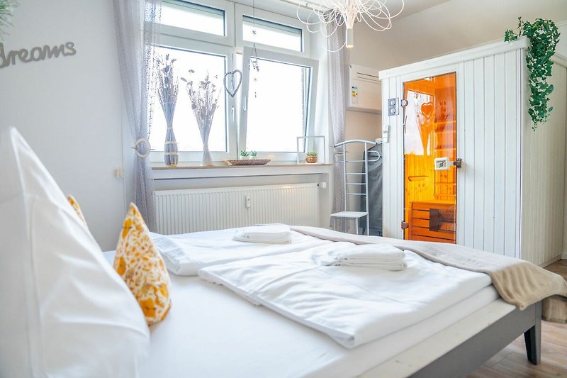 Schlafzimmer Sauna