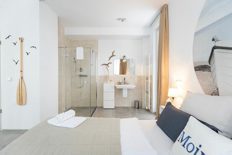 Bathroom from bed