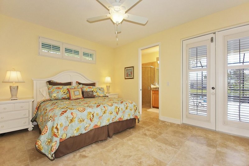 2.Schlafzimmer der Ferienvilla in Cape Coral, FL