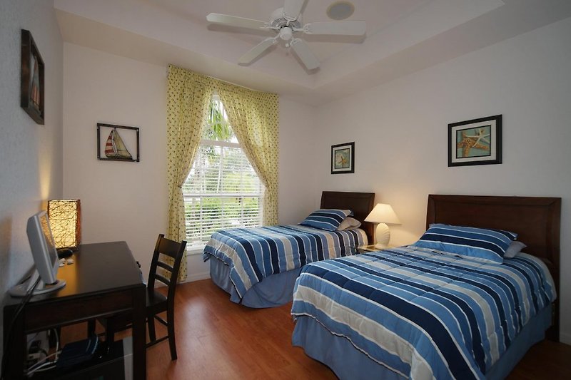 3. Schlafzimmer der Villa in Cape Coral Florida 