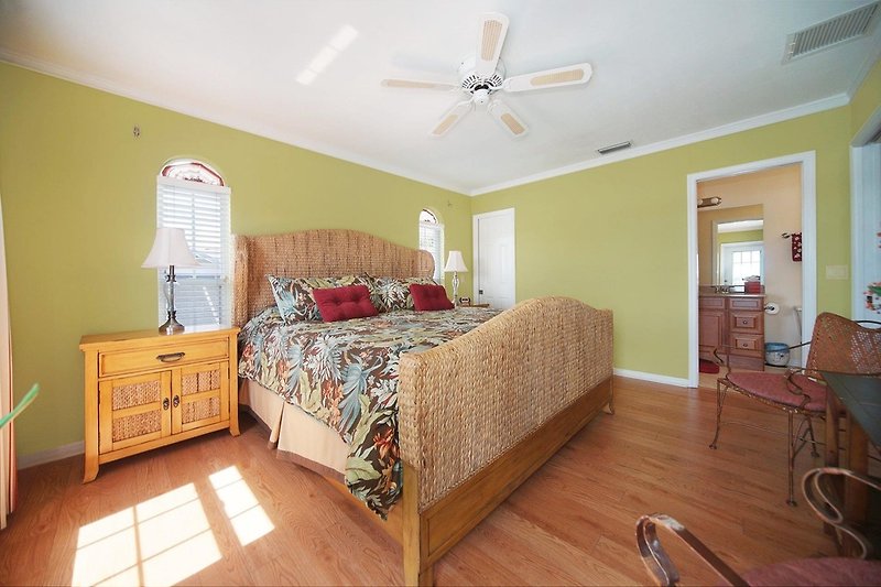 Master bedroom of the dream villa in Cape Coral
