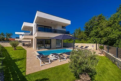 Ferienhaus OLIVE BLUE mit privatem Pool
