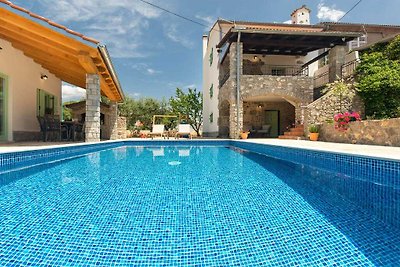 Beautiful stone house IVA with heated pool