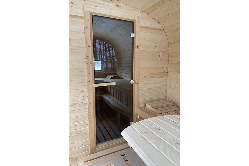 Sauna mit Vorraum