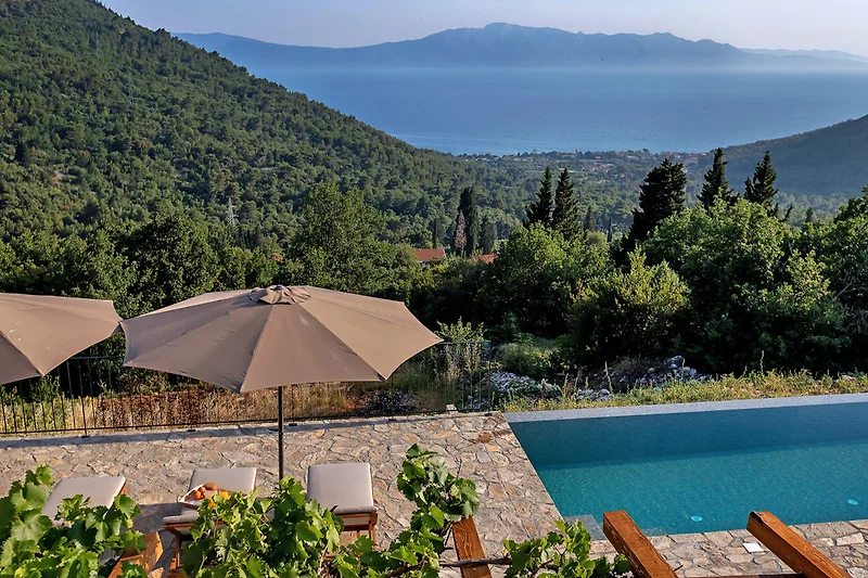 Terrasse mit Meerblick