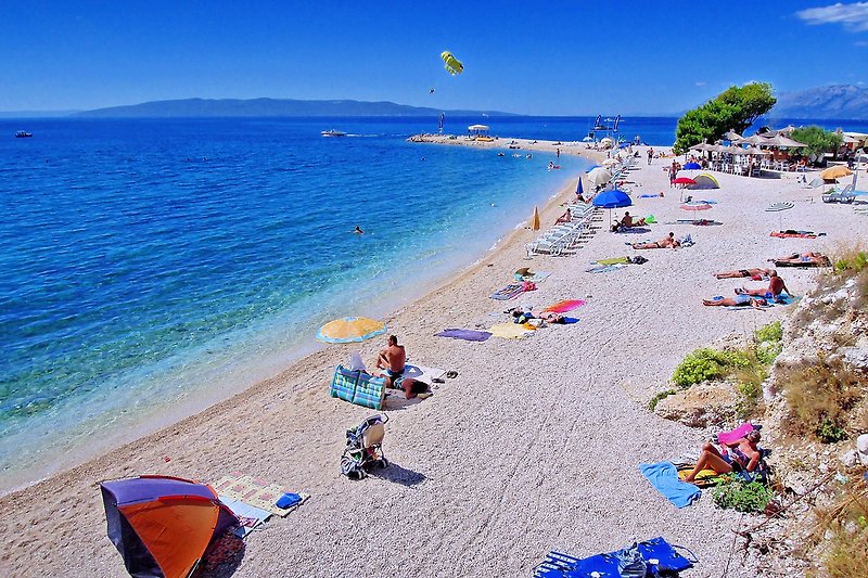 Der Strand in der Umgebung