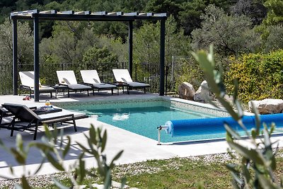 Ferienhaus Blue Stone mit Pool