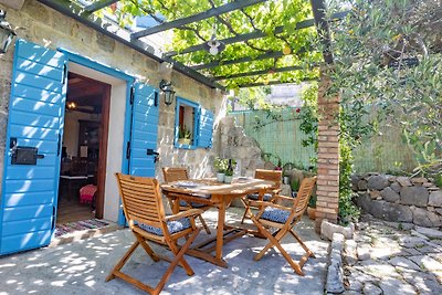 Ferienhaus Elly  Pool und Meerblick