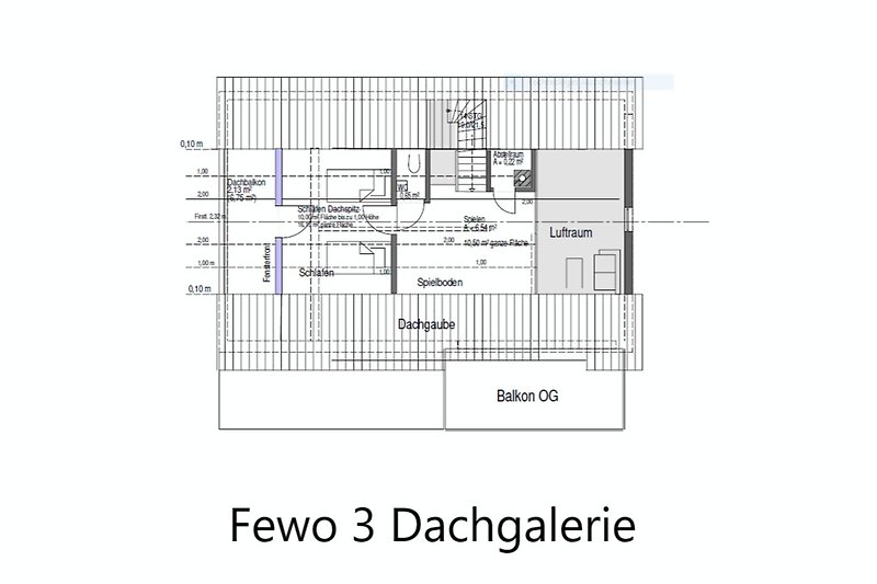 Grundriss Fewo3 Dachgalerie