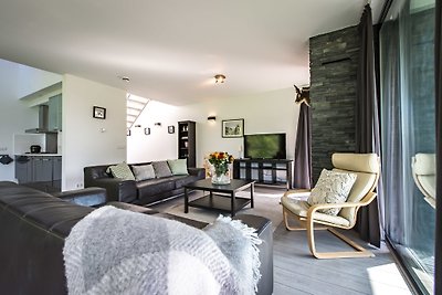 Strandvilla für 9 Personen. 