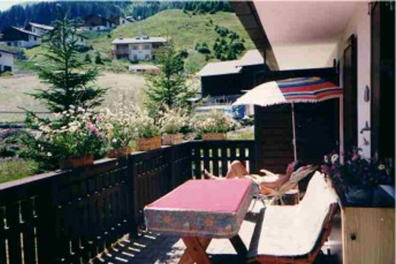 Terrasse im Sommer