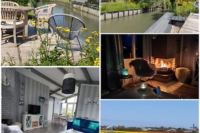 Ferienhaus  Sonnenschein am Kanal
