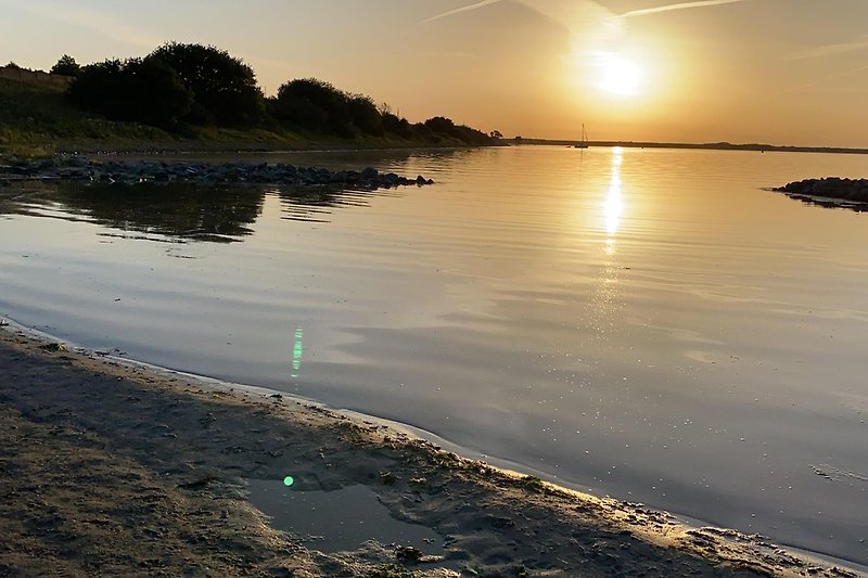 Sonnenuntergang grevelingenmeer