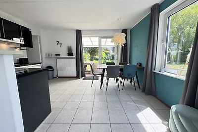 Ferienhaus mit Sauna in Strandnähe