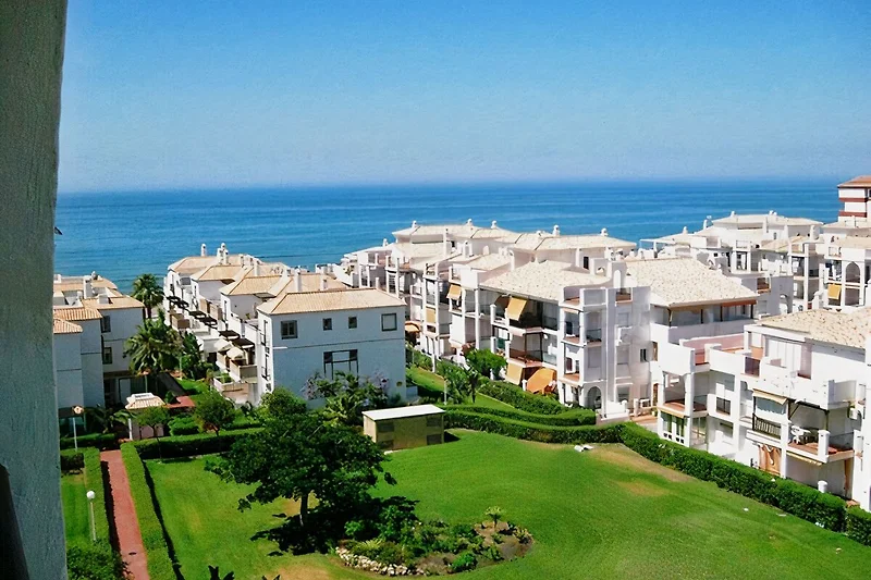 Aussicht vom Balkon